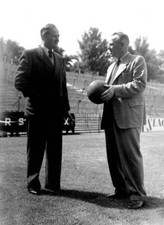 England Fulham Secretary Manager F R Osborne conversation Team- 1950 Old Photo