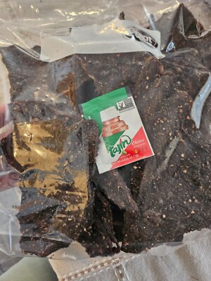 JUAN & TERESA HOME MADE BEEF JERKY 16 oz Bag Black Pepper