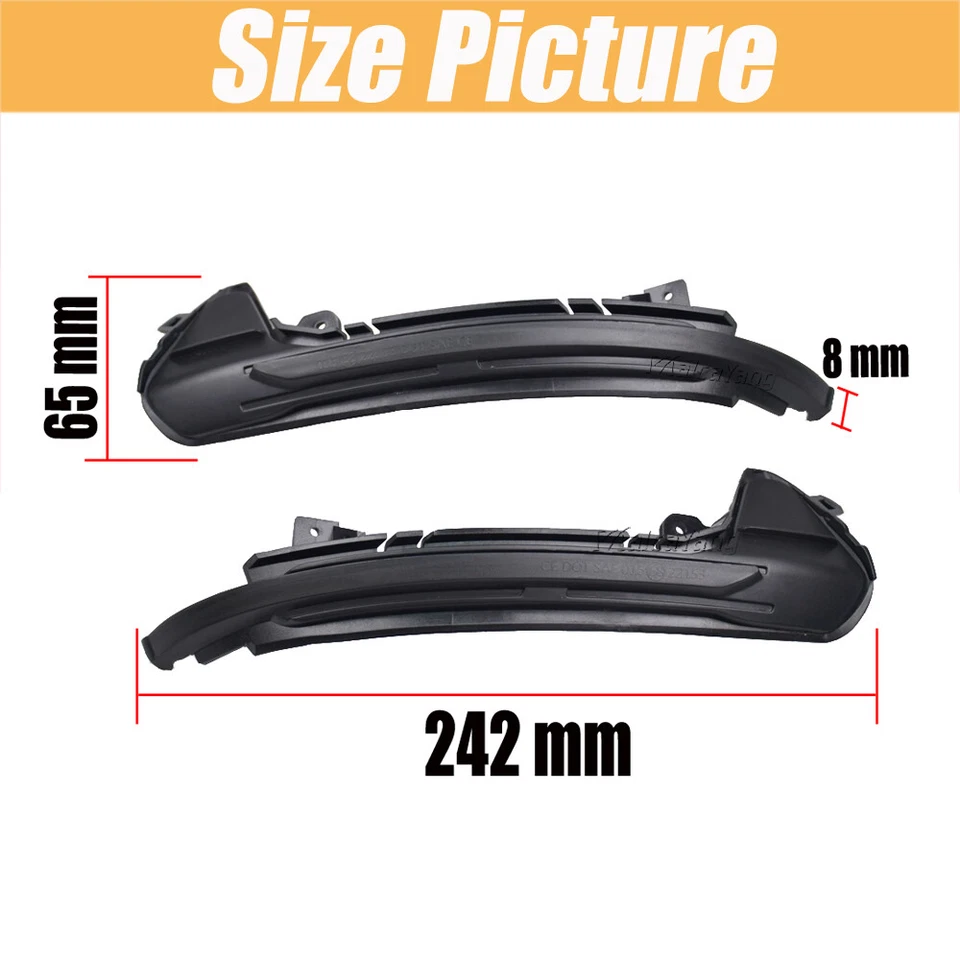 1 par de luces LED dinámicas intermitentes para Audi A6 C7 S6 4G 2013 2014 2015-2017 Foto 4 de 4