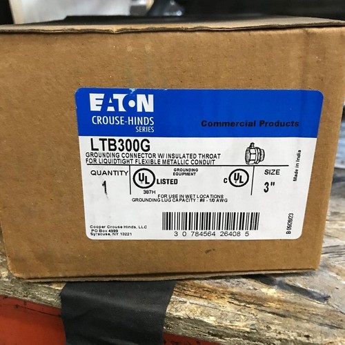 Conector hermético recto Crouse-hinds LTB300G 3" - Imagen 4 de 6