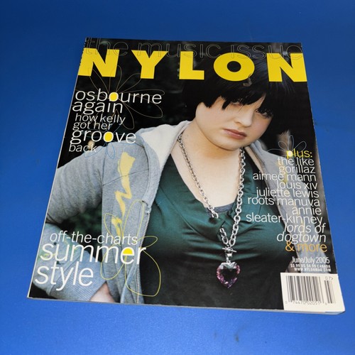 2005 JUNE/JULY NYLON MAGAZINE - KELLY OSBOURNE COVER - MUSIC ISSUE - LL