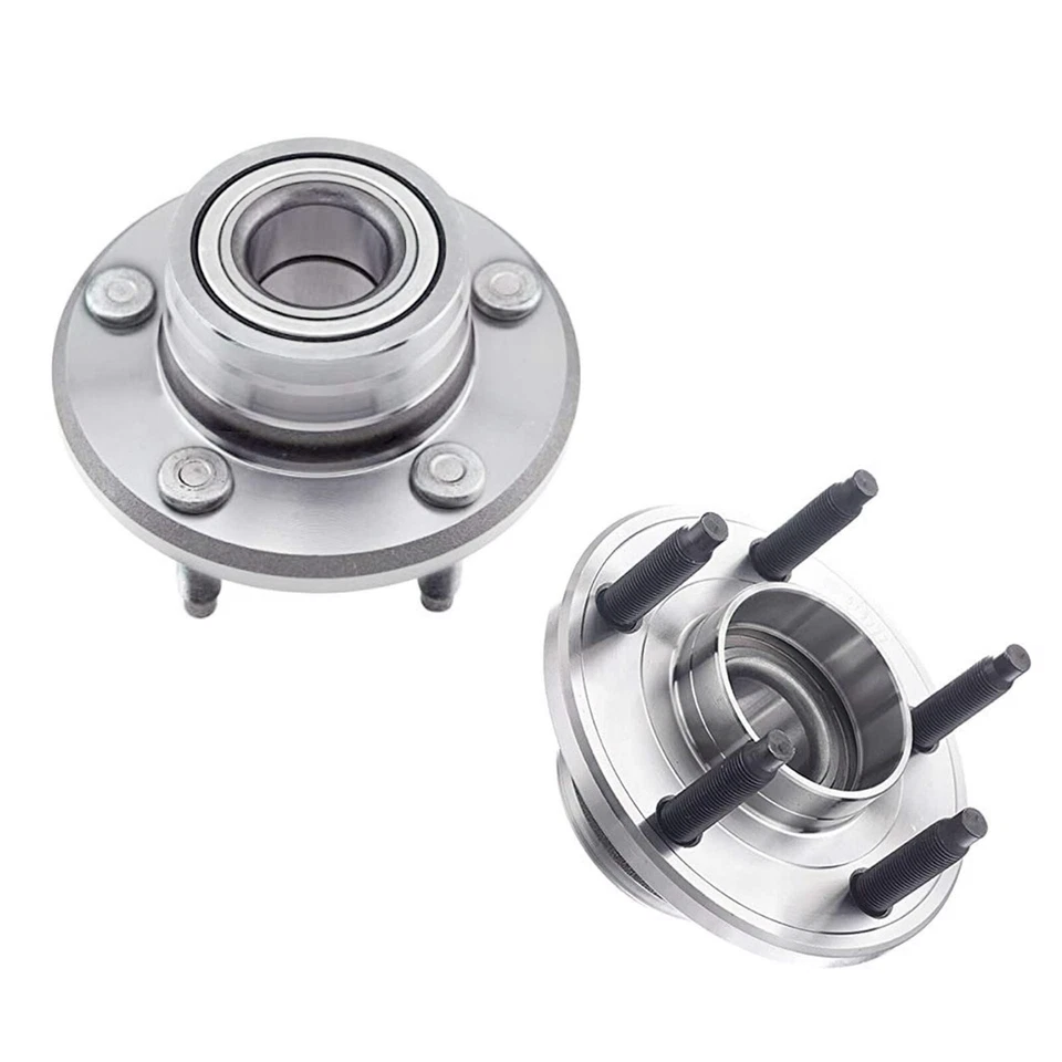 Front Wheel Bearing Hubs Ball Joints for 2005 2006 2007 2008 2009 Ford Mustang - Image 3 of 4