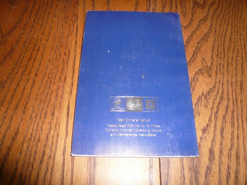1990 Buick Century Owner's Manual Vintage - Glove Box - Picture 2 of 2