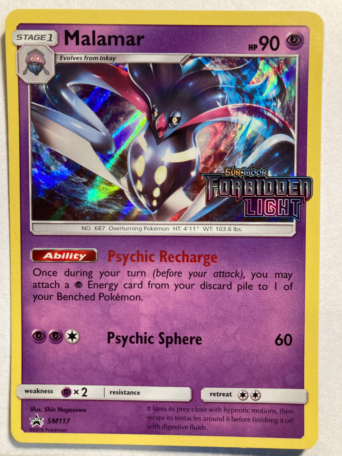 Malamar SM117 - Pokemon - LP