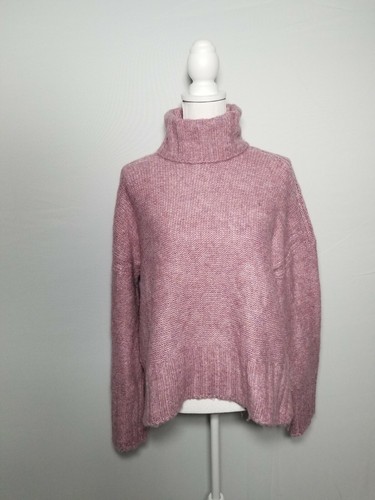 Marled Reunited Clothing Hi-Lo Turtle 