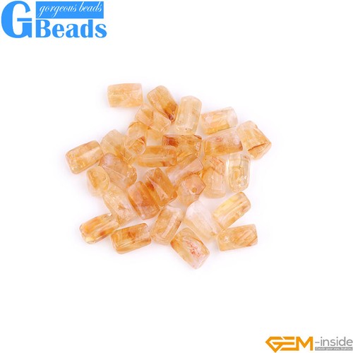 Natural Assorted Gemstone Faceted Tube Column Beads for Jewelry Making 8x12mm - Picture 7 of 192