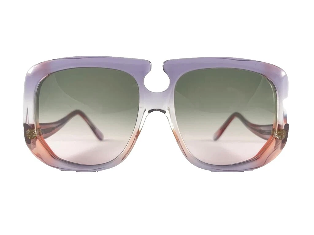 Cocktail Plastic Original Vintage Sunglasses