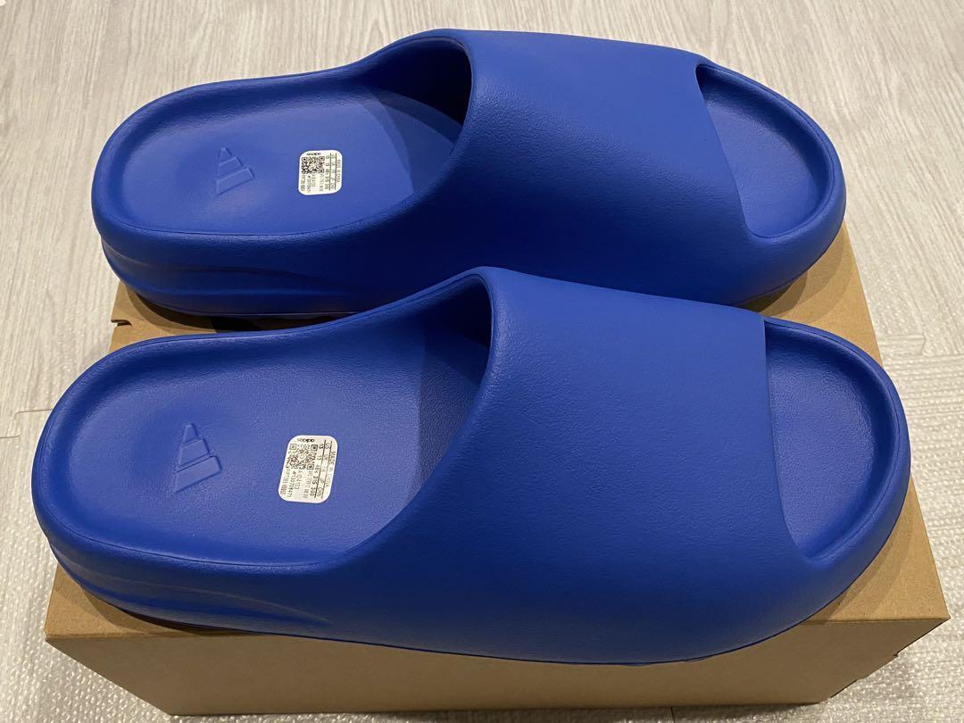 Adidas Yeezy Slide Azure ID4133 Blue US5-US13 With Box Release June 1, 2023