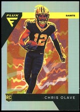 2022 Chronicles #FX-7 CHRIS OLAVE Flux Silver RC Rookie Saints Football Card