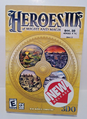 Heroes of Might and Magic IV 2002 Vintage Boxed Windows PC Video Game Ships Fast - Picture 2 of 8