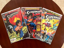 Action Comics #0 #699 & #700 (DC 1994) Superman Guardian Butch Guice NM