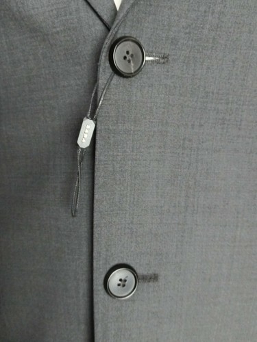 Zara Men's Gray Cotton Blend Sport Coat Blazer Jacket Size US40 - Picture 3 of 9