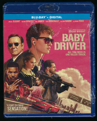 Jamie Foxx BABY DRIVER BLU-RAY DIGITAL 43396488267|