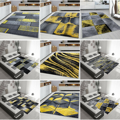 ZIEGEL 9250 OCKERGELB GRAU SENF GOLD TEPPICH BODEN SCHLAFZIMMER GROSSE TEPPICHTEPPICHTEPPICHTEPPICHE