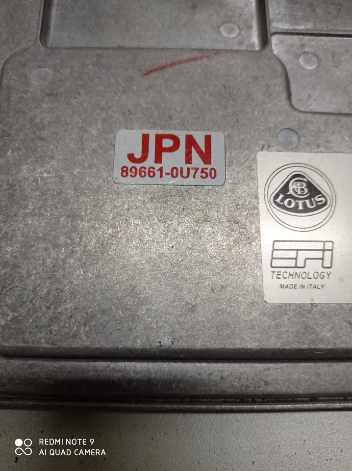 CALCULATEUR MOTEUR ECU LOTUS EXIGE 1.8i COMPRESSEUR A146E0003F (C39ML) - Immagine 3 di 4