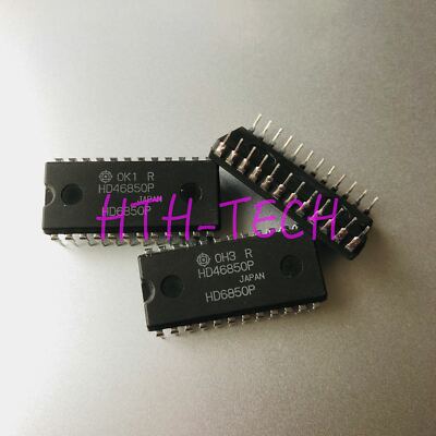 New Hitachi HD6850P 6850 ACIA PDIP24 x 1pc