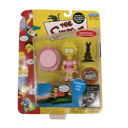 Action Figure Simpsons World Of Springfield - Rod E Todd Flanders Con Accessori - Serie 9 - 2