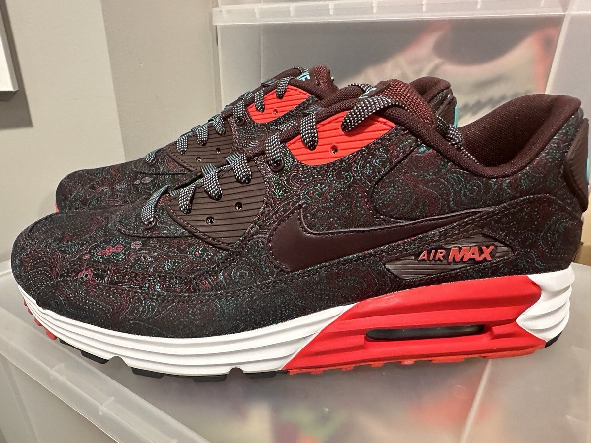 2014 NIKE AIR MAX LUNAR 90 25th ANNIVERSITY 705068 601 PAISELY