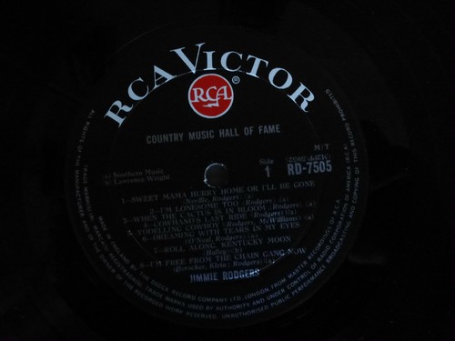 JIMMIE RODGERS COUNTRY MUSIC HALL OF FAME ORIGINAL 1962 RCA RECORDS UK VINYL LP - Picture 5 of 8