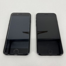 Lot of 2 Apple iPhone 7 32GB Black A1660 - For Parts Repair