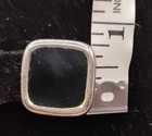 Vintage Silver Tone Rim Stud Post Earrings Jewelry Statement Costume Fashion  — photo 3