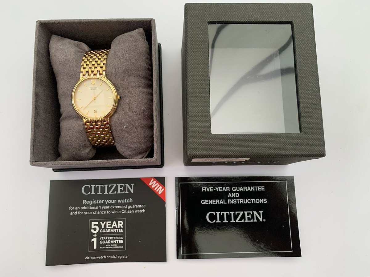Wrist Watch Citizen Watch Co Prezzo Citizen Eco Drive E100-h25721 Wrist  Watch 35mm Gold Over Stainless