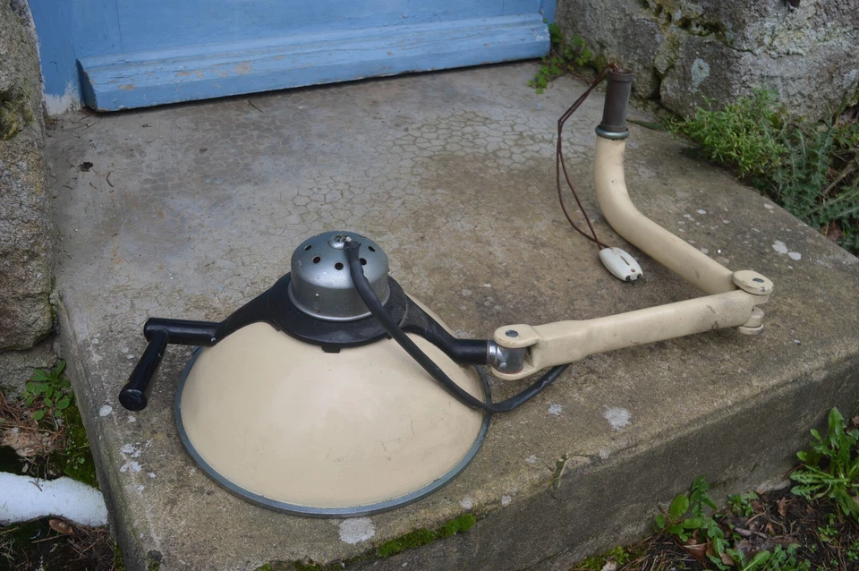 Rare Lampe De Dentiste Dentaire Philips Années 1950/60 - Photo 2/4