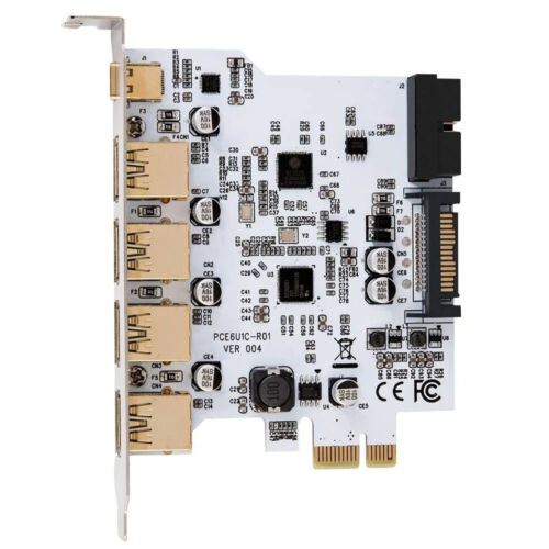 Add On Card USB 3.0 PCI-E Type C Expansion Card PCI Express PCI-E to USB 3.0 - Picture 4 of 16