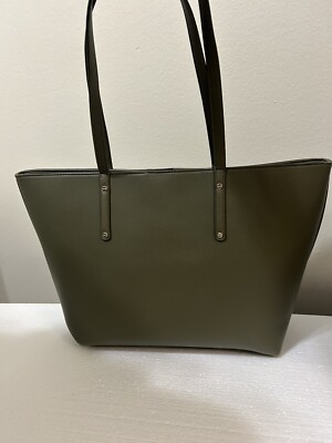 INC International Concepts Meet the Zoiey Green Large Tote Bag