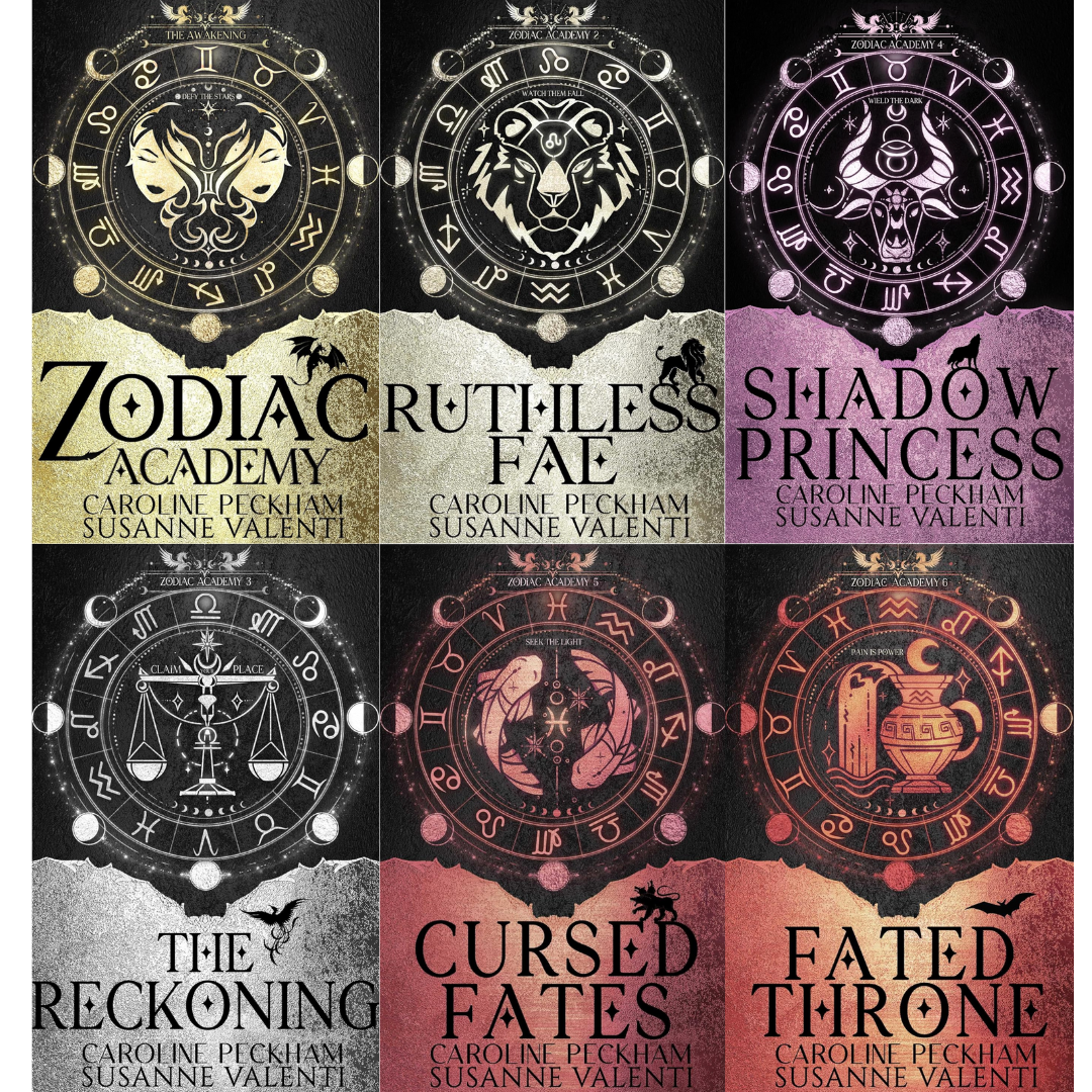 Zodiac Academy Series Collection 6 Books Set (New Color Editions