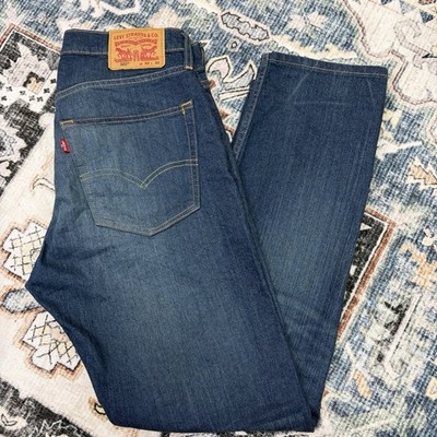 Levi's 502 Regular Fit Jean for Men, Size 32 x 32 inch - Medium Wash EUC