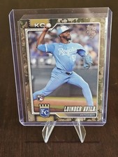 2026 Topps Series 1 Luinder Avila Royals SSP Camo 19/25 #120 RC