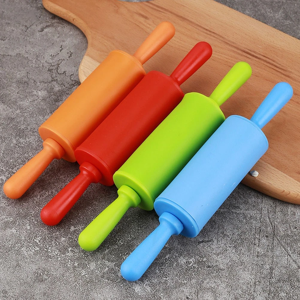 2 Piezas Palitos Rodantes Niños Arcilla Polimérica Pin Herramientas Artesanales Hechas a Mano