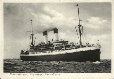 Schiffe Ships Navires Monte Olivia
