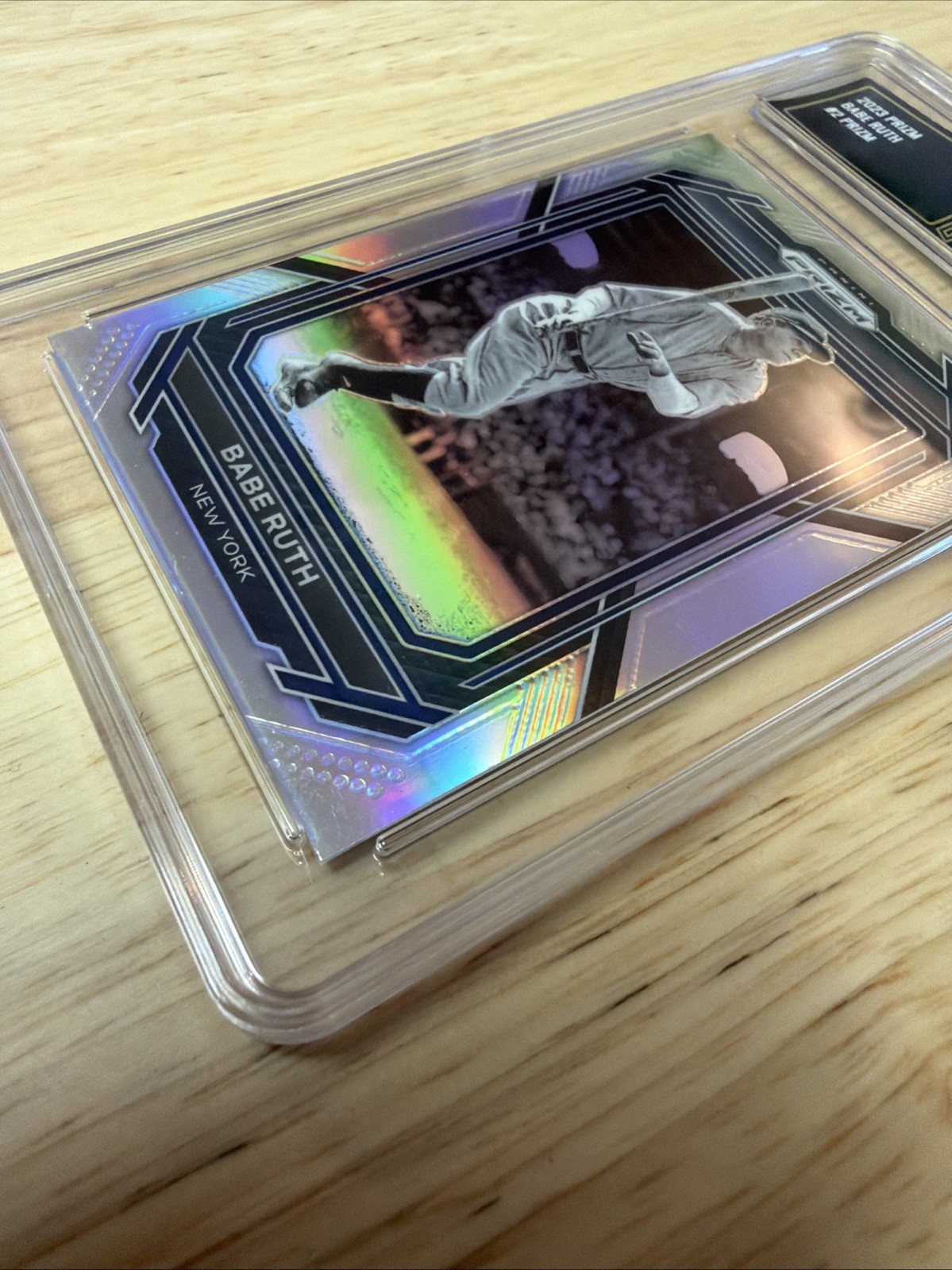 Babe Ruth GMA 10 Gem Mint Bambino New York Yankees Baseball Card 2023 Prizm MLB view 11