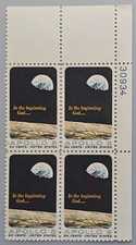 US 1969 Apollo 8 6c Earthrise Moon In the Beg...