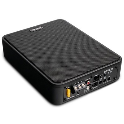 Drive7.6UA Aktiv-Subwoofer Auto Untersitz Bassbox aktiv 100W Klein Mini Flach