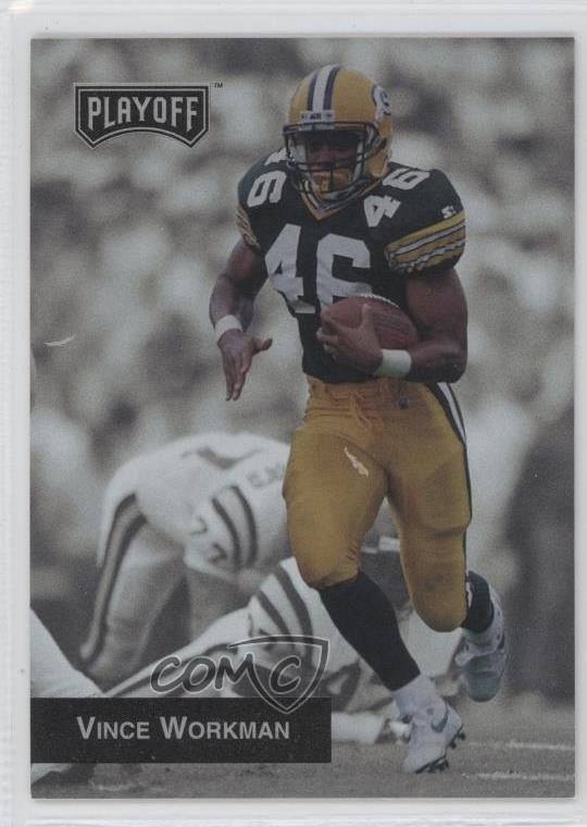 1993 Playoff Vince Workman #188 m5x