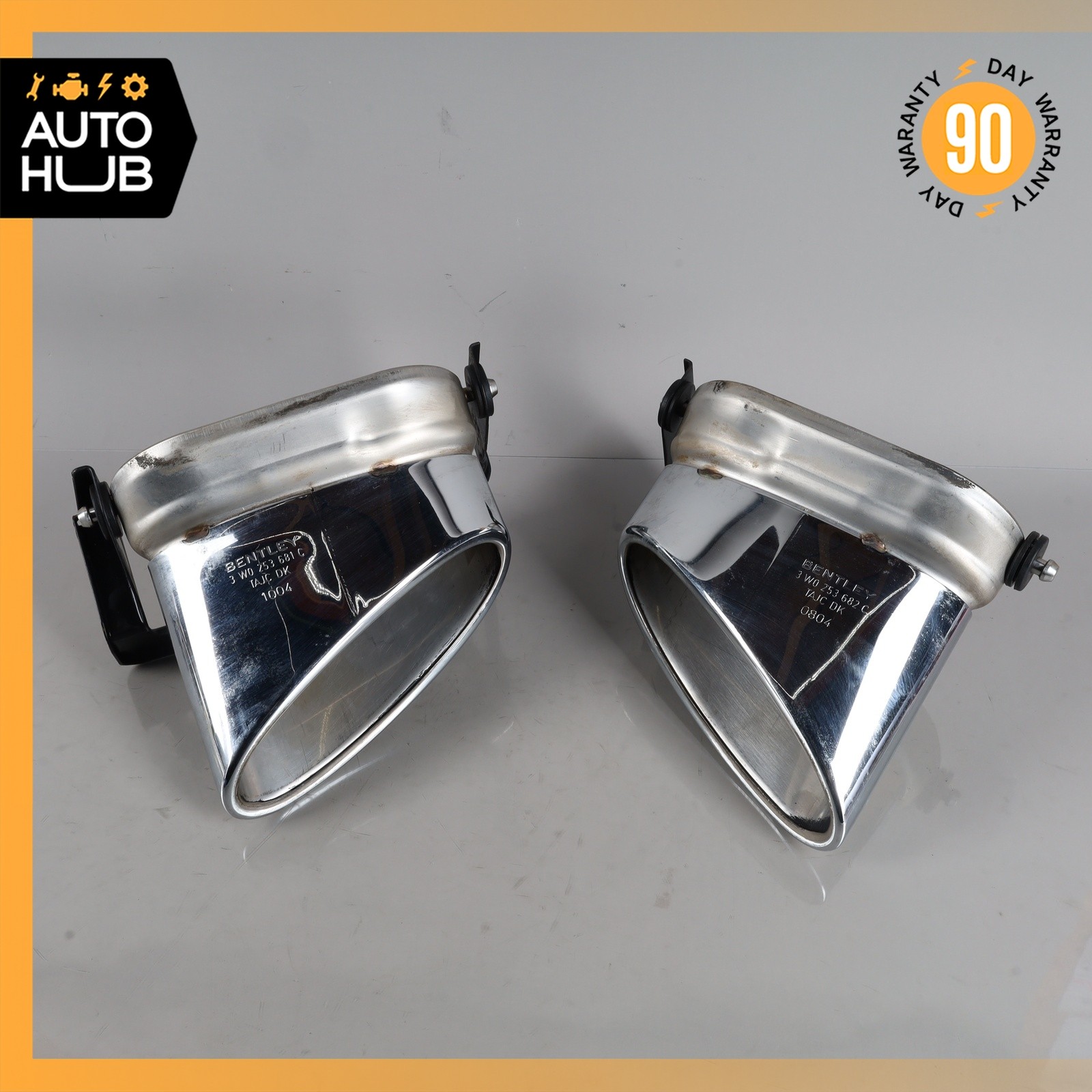 Bentley Continental GT Right Mufflers Pair