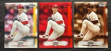 2025 Topps Stadium Club Sonny Gray Sepia, Red Foil & Base #165