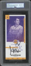 Shai Gilgeous-Alexander Signed Rookie Season Ticket Stub 3/4/2019 PSA 10 AUTO