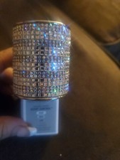 Bath And Body Works Silver Rhinestone Glitter Wallflower Plug In