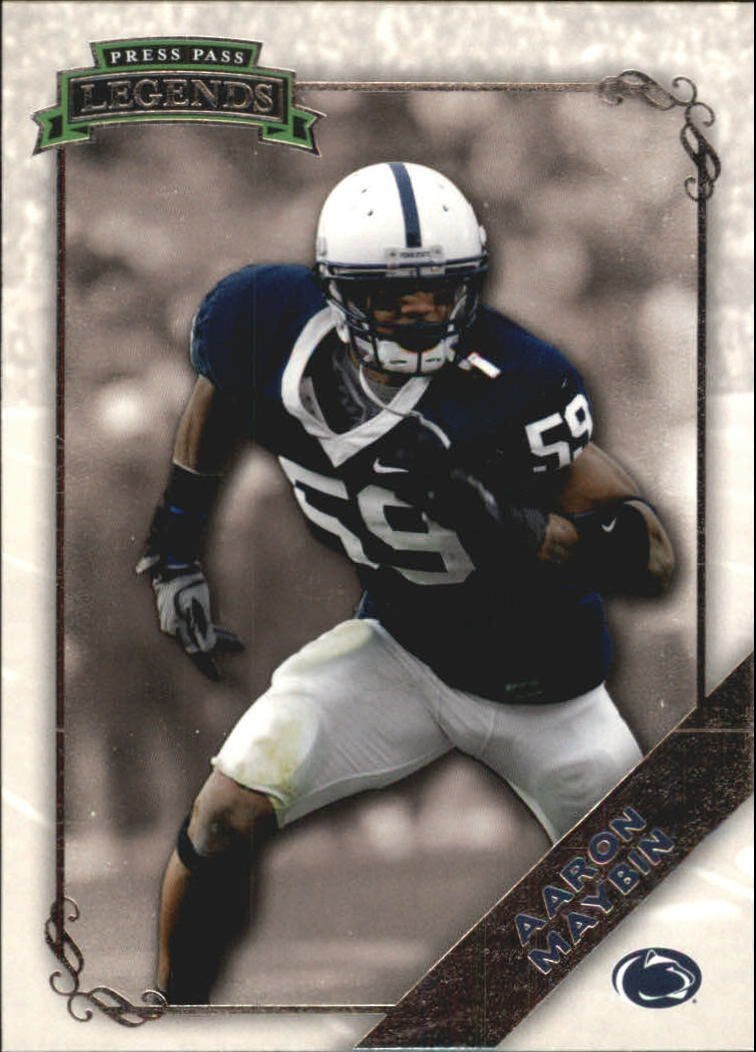 2009 Press Pass Legends #37 Aaron Maybin - FB