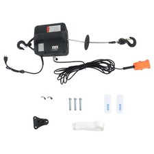 3-in-1 1100lbs Portable Electric Hoist 110v For Garage Warehouses And Factories