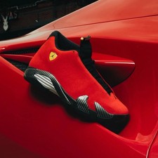 All Men's Size US Jordan 14 Retro Ferrari Red 2025 IF5015-600 7-12