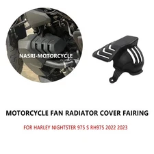 For Harley Nightster 975 S RH975 23-24 Fan Radiator Cover Fairing Air Deflector