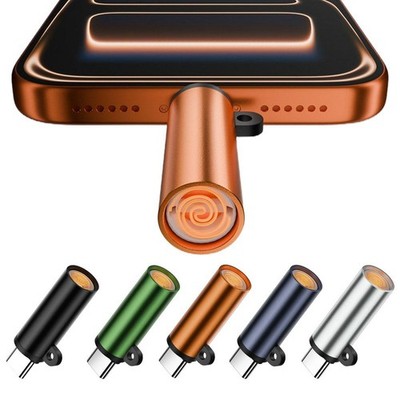 for Lighter Mobile Phone Portable Can Be on The Plane Convenient USB Windproof  