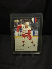 1992 Upper Deck Sergei Fedorov Euro-Stars E1 Detroit Red Wings