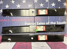 3-oregon blades # 92-022 FITS EXMARK REPLACES 103-1580 20.5L 5/8" CEN USA MADE