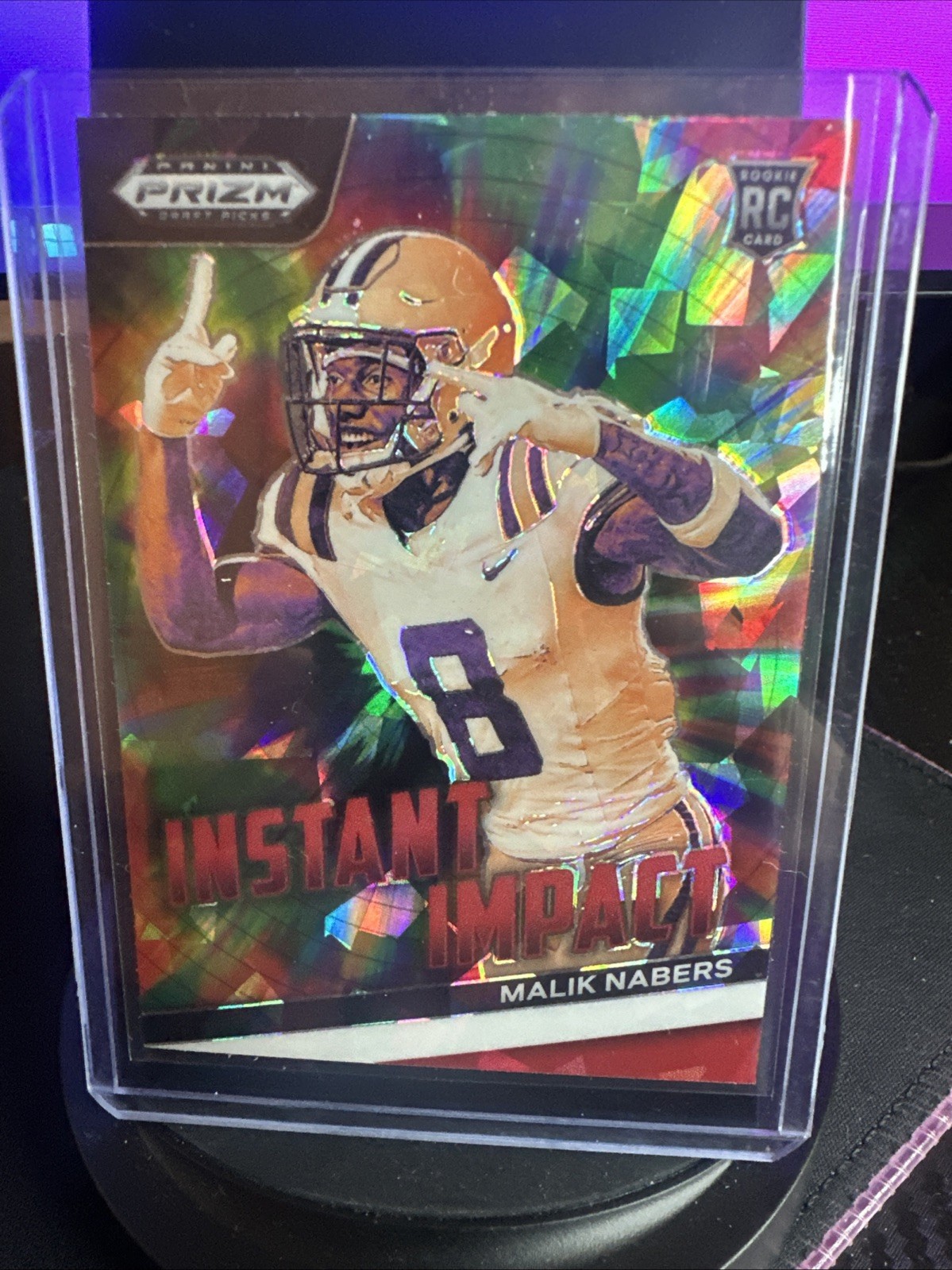 2024 Panini Prizm Draft Picks - Instant Impact Malik Nabers #II-MN (RC)